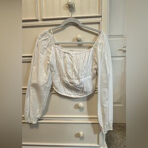 Elegant White Women's Top